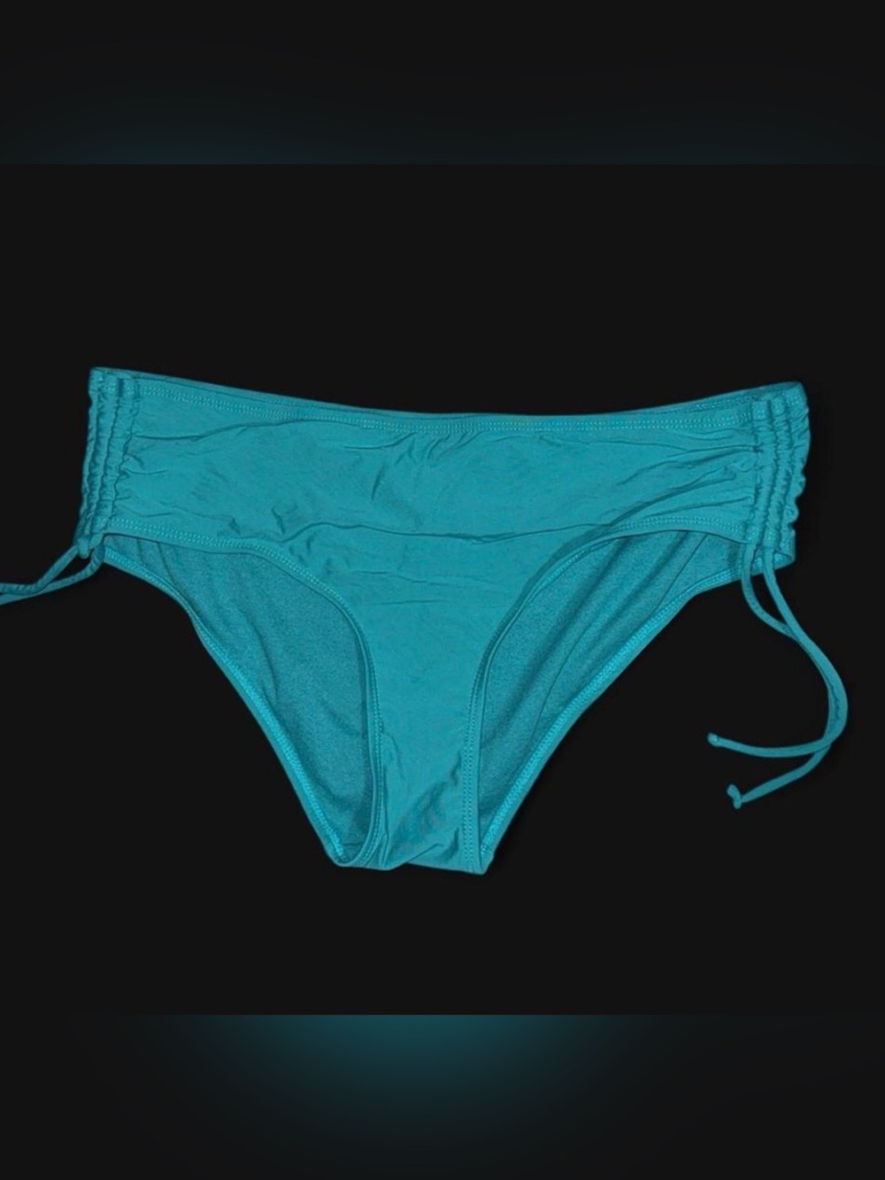 Catalina Teal Drawstring Bikini Bottom